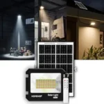 Homehop Solar Flood Light 40W | Waterproof LED Wall Lamp, 3 Colors
