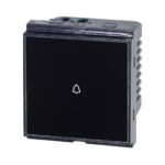 Lauritz Knudsen englaze Touch Bell Push Black Glass CB98034BK08 - Image 3