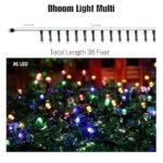 One94Store 36ft Multicolor LED Pixel String Light | Decorative Copper Fairy Lights - Image 4