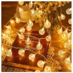 Desidiya® 14-LED Crystal Ball String Lights 4m | Warm White, Waterproof - Image 5