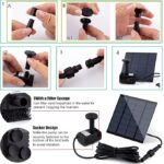 Skypearll Solar Panel Water Fountain - Image 3