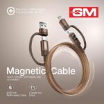 G+ Flash 4-in-1 100W Magnetic Charging Cable - Image 4