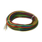 Electronic Spices Multicolor Electric Wire Combo (15m) | Red, Blue, Green, Black & Yellow