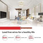 VRINDA Red 2.5mm Electrical Wire (90m) | PVC Insulated CCA Copper Cable + Free Insulation Tape - Image 4
