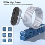 Hoteon 10 m Extension Board (2500 W, 10 A, 2 Outlets) - Image 7