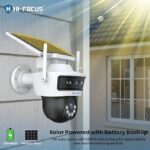 HIFOCUS 3MP Dual‑Lens 4G Solar CCTV Camera - Image 4