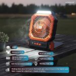Homehop Solar Camping Light & Portable Fan - Image 5