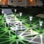 Eyrosa Solar Outdoor Stake Lights (10 Pack)
